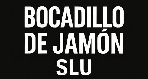 Bocadillos de jamon